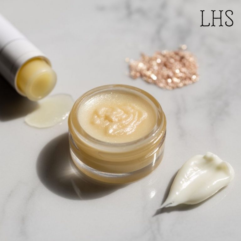 A DIY Highlighting Balm That Looks Like Dew On a Petal