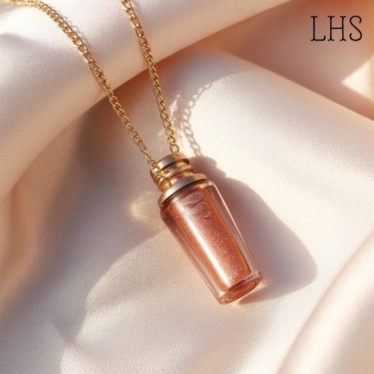 I Made a Lip Gloss Necklace Pendant Because I Wanted My Color With Me Always