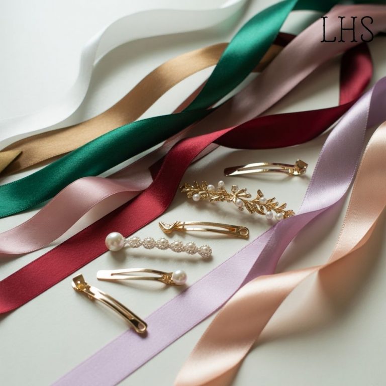 The Ribbon-and-Clip Hair Styling Hack That Looks Like a Little Art Piece