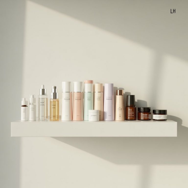 The Skincare Shelf I Arrange by Texture Because It Inspires My Mood